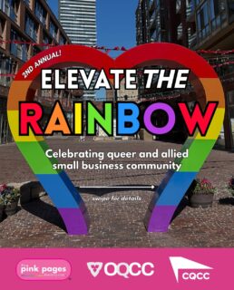 Elevate the Rainbow is back on June 18! 🌈 A @pridetoronto Major Cultural Event celebrating queer and allied small businesses!
⠀⠀⠀⠀⠀⠀⠀⠀⠀
Presented by INspired Media, @oqcc.ca, and @queerchamberca, join us in @distilleryTO for a celebration of queer entrepreneurship at @archeotoronto, featuring a Pride Pop-Up Marketplace, networking event, and cocktail reception that bring together vendors, entrepreneurs, and community members to connect.
⠀⠀⠀⠀⠀⠀⠀⠀⠀
📅 Thursday, June 18th, 2026
🕒 Pride Pop-Up: 3 pm – 7:30 pm
📍 @archeotoronto, The Distillery Historic District
🎟️ Free to attend
⠀⠀⠀⠀⠀⠀⠀⠀⠀
Hope to see you there, Toronto!